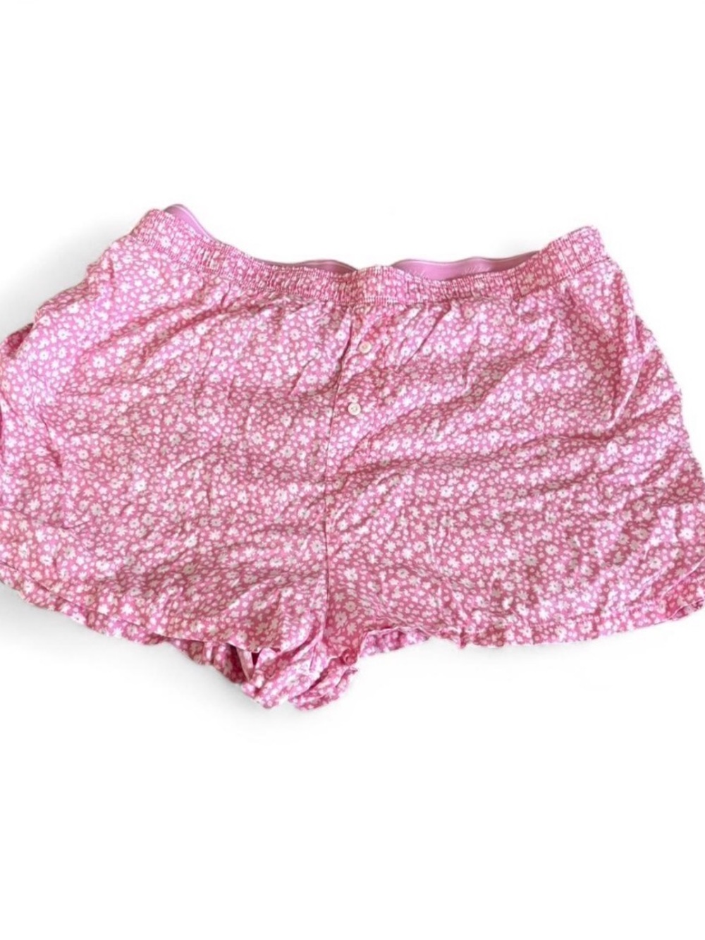 PINK Victoria Secret Floral Sleep Shorts Sz XL